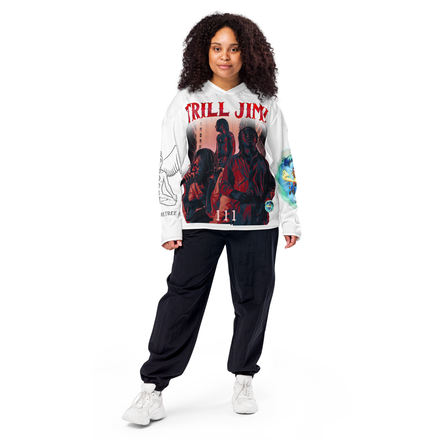 Trill Jimi hockey fan jersey